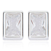 349230 GEOMETRIC RECT SP STUD EARRINGS